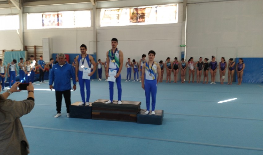 Stylianos Vasiliades Y4 Shines in the Pancyprian Schools Gymnastics Competition